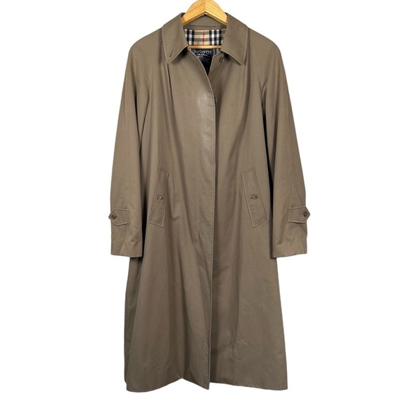 BURBERRY LONDON Button Down Trench Coat - Picture 2 of 16